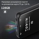 Музичний плеєр Hi-Fi з сенсорним екраном, MP3-плеєр з Bluetooth 4.2 та вбудованою пам'яттю 16 Гб, чорний (87712742) - зображення 5