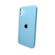 Чохол для смартфона Silicone Full Case AA Camera Protect for Apple iPhone 11 Pro Max кругл 44,Light Blue - изображение 1