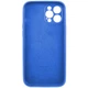 Чохол для смартфона Silicone Full Case AA Camera Protect for Apple iPhone 12 Pro 3,Royal Blue (FullAAi12P-3) - изображение 2