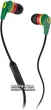 Наушники Skullcandy Ink'd 2.0 w/Mic Rasta (S2IKDY-102) - изображение 1