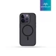 Силиконовый чехол Monblan iPhone 13 Pro Series Magnetic Crystal Black - изображение 3