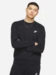 Свитшот на флисе мужской Nike Sportwear Club Crew BV2662-010 XL Black/White (193146344562) - изображение 1