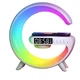 Умное беспроводное зарядное устройство Smart Light Sound Machine G63 с RGB ночником 15W и Bluetooth-колонкой - изображение 1
