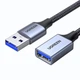 Удлинитель Ugreen USB 3.0 AM/AF штекер - разъем 1М (US115) - изображение 1