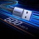 Удлинитель Ugreen USB 3.0 AM/AF штекер - разъем 1М (US115) - изображение 3