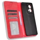 Чохол-книжка Deexe Retro Style для Motorola Moto G85 - Red - зображення 4