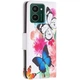 Чехол с рисунком Deexe Color Wallet для HMD Pulse / Pulse Plus - Two Butterflies - изображение 4