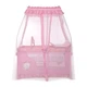 Кровать - манеж с балдахином Lorelli Magic Sleep Mellow Rose Ballerina Bear - изображение 3