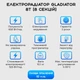 Электрорадиатор Gladiator 8Т (8 секций), стандарт 500/80 программатор 910Вт - изображение 3