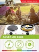 Електрична плита Adler AD 6504 (2500 Вт) - зображення 8