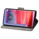 Чохол-книжка з малюнком UniCase Butterfly Pattern для Motorola Edge 50 Fusion - Grey - зображення 3