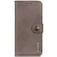 Чохол KHAZNEH Leather Wallet для Honor 200 Lite - Khaki - зображення 5