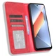 Чохол-книжка Deexe Retro Style для TECNO Pova 6 Neo - Red - зображення 2