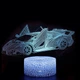 3D светильник сенсорный Автомобиль Lamborghini 15952-3-20 - изображение 1