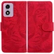 Чехол-книжка Deexe Tiger для Motorola Moto E14 / G04s - Red - изображение 1
