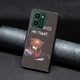Чехол с рисунком Deexe Color Wallet для HMD Pulse / Pulse Plus - Bear - изображение 6