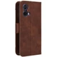 Чохол-книжка з кишеньками Deexe Wallet Stand для Motorola Moto G85 - Brown - зображення 7