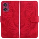 Чехол-книжка Deexe Tiger для Motorola Edge 50 Fusion - Red - изображение 1