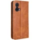 Чехол-книжка Deexe Retro Style для Motorola Moto G85 - Brown - изображение 6