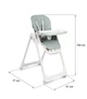 Стільчик для годування Caretero Megalo Mint - зображення 7