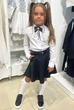 Блузка Capris 146 см Белый (2125000852317) - изображение 4