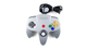 Набор Консоль Nintendo N64 FAT Europe Charcoal Grey Без Геймпада Б/У + Геймпад Проводной Grey 1.8m - изображение 4
