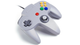 Набор Консоль Nintendo N64 FAT Europe Charcoal Grey Без Геймпада Б/У + Геймпад Проволочный RMC Grey 1.7m - изображение 4