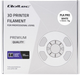 Професійний філамент для 3D-друку Qoltec PLA PRO 1.75 мм 1 кг Cold White (5901878506715) - зображення 5