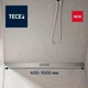 Комплект душового профілю TECElineo 1000 мм, матова нержавіюча сталь (15301100) TM TECE - изображение 1