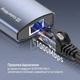 USB-хаб ColorWay USB-C - 3xUSB-A 3.0 HDMI 4K RJ-45 USB-C PD 100W Dark Grey (CW-HUB02) - изображение 14