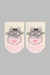 Носки для девочки VT Socks ШДК024-1750 Киса 8-10 Молочный - изображение 1