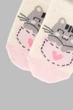 Носки для девочки VT Socks ШДК024-1750 Киса 8-10 Молочный - изображение 3