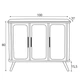 Комод Denza Dutchbone 100x80x37 (4300020) 090568 - зображення 5