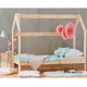 Ліжко Domek Pinio 77x141x166 (LOZ_DOMEK_160x70) 093483 - изображение 2