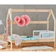 Ліжко Domek Pinio 77x141x166 (LOZ_DOMEK_160x70) 093483 - изображение 13