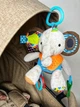 Игрушка-подвеска Слоник SKK Baby на коляску, кроватку, автокресло, прорезыватель+погремушка (2907244205) - изображение 4