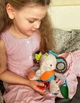 Игрушка-подвеска Слоник SKK Baby на коляску, кроватку, автокресло, прорезыватель+погремушка (2907244205) - изображение 6