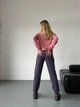 Свитшот спортивный без утепления однотонный женский двунитка 90% хлопка 56-58 коралловый - изображение 5