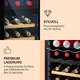 Двозонний винний холодильник Bovella 27 Duo+ 74 л (10035697) - зображення 6