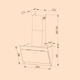 Кухонная сенсорная вытяжка Klarstein Aurica 90 600м3/ч белая (10032767) - изображение 10