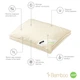 Подушка 50х70 бежева на блискавці бамбукова висока Bamboo Sonex SO102160 - зображення 2