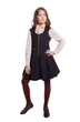 Сарафан школьный SUZIE НАОМИ мемори cotton 146 см синий - изображение 2