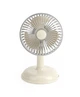 Вентилятор Simple desktop fan KD197 настільний портативний з роботою від USB Блідо-жовтий (кремовий) - зображення 1