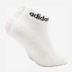 Набор женских носков средние хлопковые Adidas C LIN ANKLE HT3457 S 3 пары Белый (4066746463543) - изображение 3