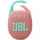 Акустическая система портативная JBL серии Clip 5 PInk (JBLCLIP5PINK), однополосная, 7 Вт, 1400 мАч, 12 часов автономной работы, 100 Гц – 20 кГц, Bluetooth 5.3, Type-C, механическое управленіе, IP67, мобильное приложение, розовый - изображение 2