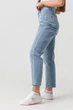 Джинсы Mom Fit женские 801 2XL Голубой - изображение 2