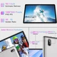 Планшет 10.1" Facetel Q6 6+6/128Gb Android 13 6000 mAh Wi-Fi + чохол - зображення 3