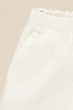 Шорты однотонные женские LAWA WBC02406 L Молочный - изображение 8