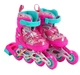Роликовые коньки Best Roller. Размер 26-28: 15-16.5 см светящиеся PU колёса. Pink (153146) 4805948 - изображение 1