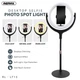 Держатель с кольцевым освещением REMAX LIFE Desktop Selfie Spot Light RL-LT13 |360°, 50-80cm| 4756424 - изображение 3